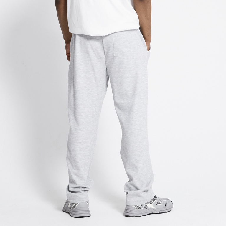 Straight dress pants "Theoz" Light greymelange